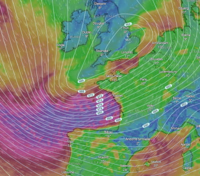 Tempête Domingos