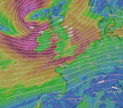 Tempête Gerrit