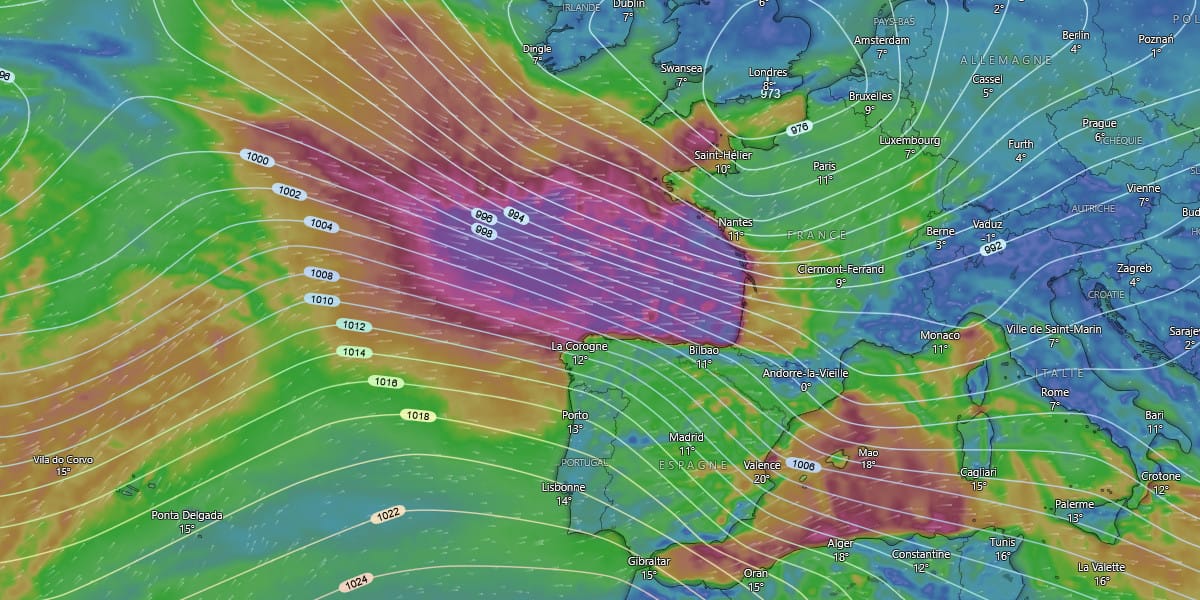Tempête Nils